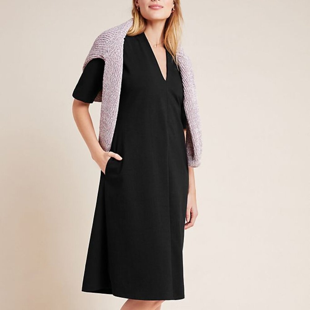 Anthropologie Velvet Allura Midi Dress, size Small